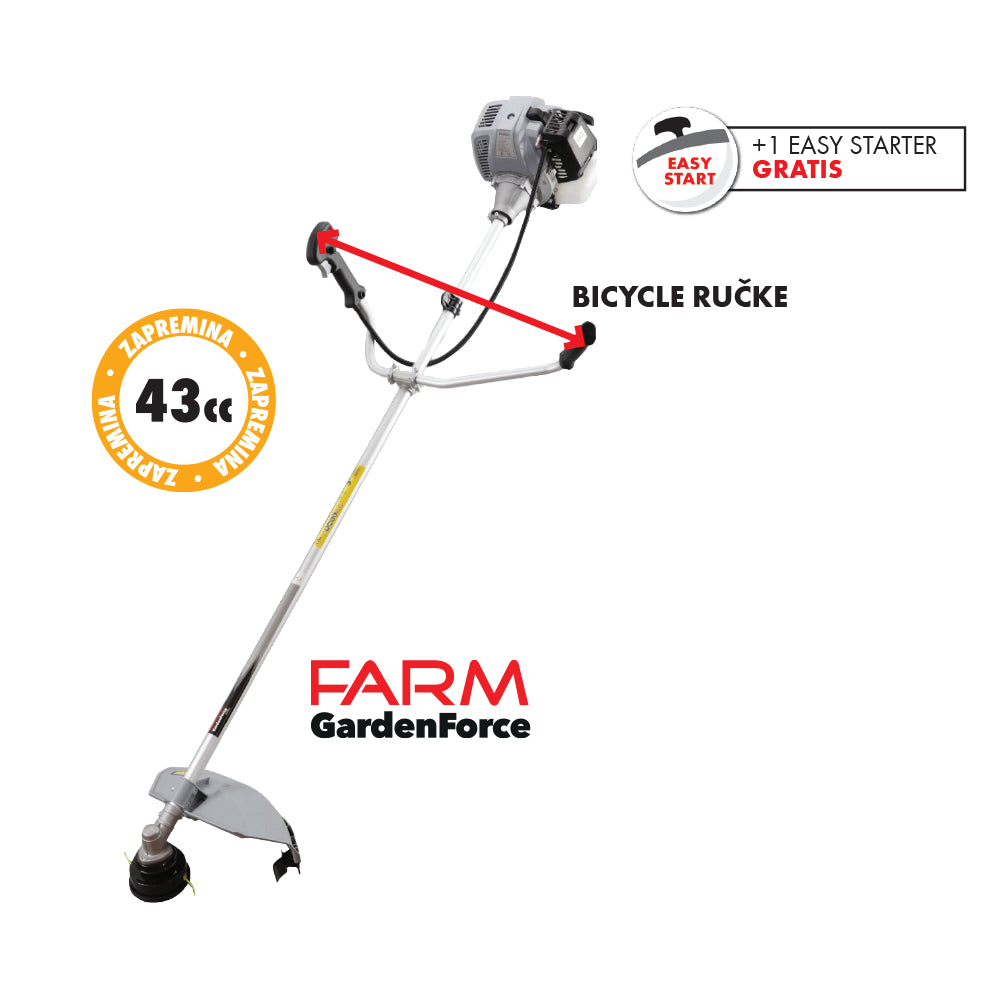 Farm FT43PK motorni trimer 42.7cc 1.25kW
