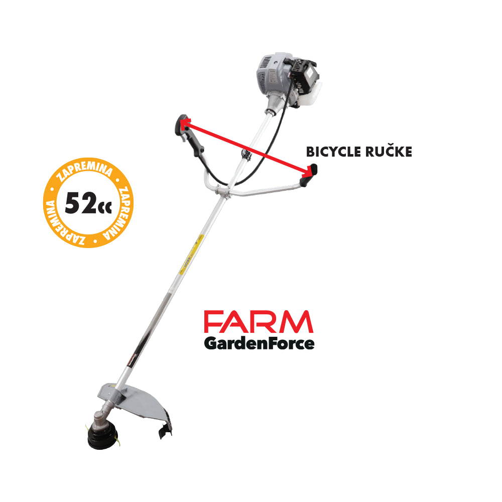 Farm FT52PBK motorni trimer 52cc 1.6kW 26mm