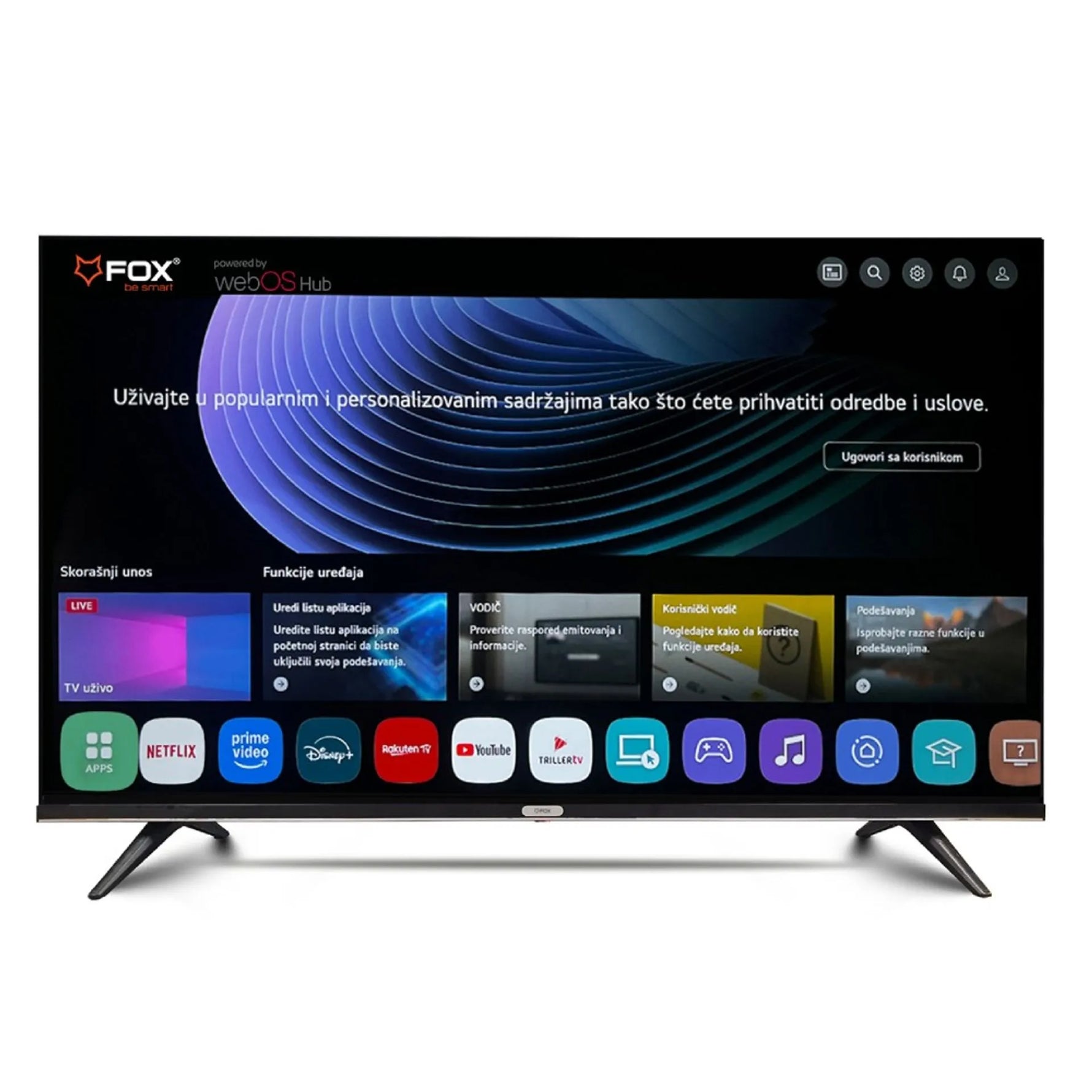 Fox 55WOS626D 55" 4K Ultra HD