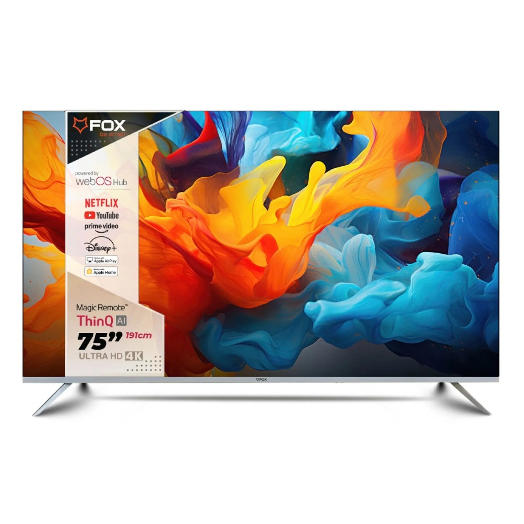 FOX 75WOS626D Smart TV – 75" 4K Ultra HD