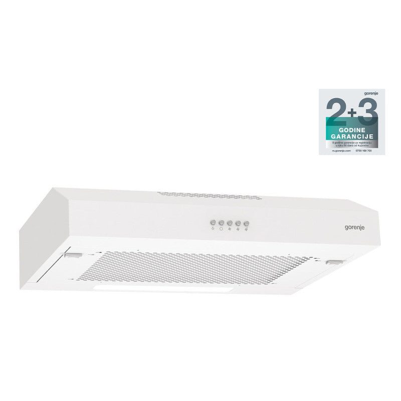 Gorenje WHU629EW/S – podugradni kuhinjski aspirator