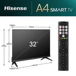 Hisense 32A4N LED Smart TV 32"