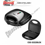 Colossus CSS-5322BLCK sendvič toster
