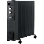 RAF R.1338B crni uljni radijator sa ventilatorom i 13 rebara