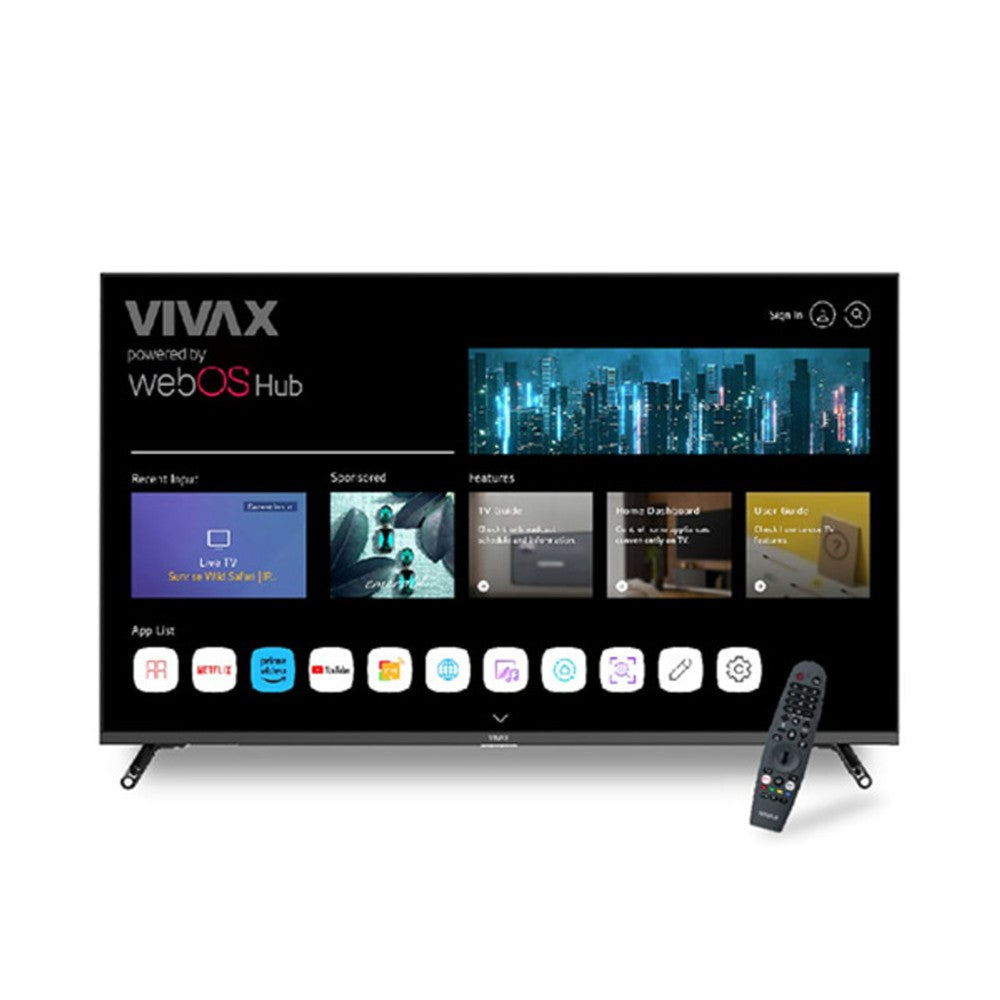 Televizor Vivax 50UHD10K Smart, LED, 4K UHD, 50" (127 cm), DVB-T2/C/S2