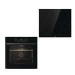 Gorenje Jump Aqua ugradni set sa crnom rernom i pločom