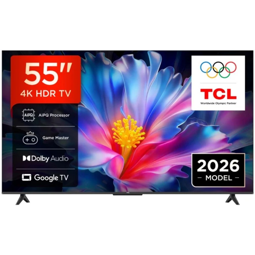 TCL 55P6L LED 4K UHD Google TV crni televizor