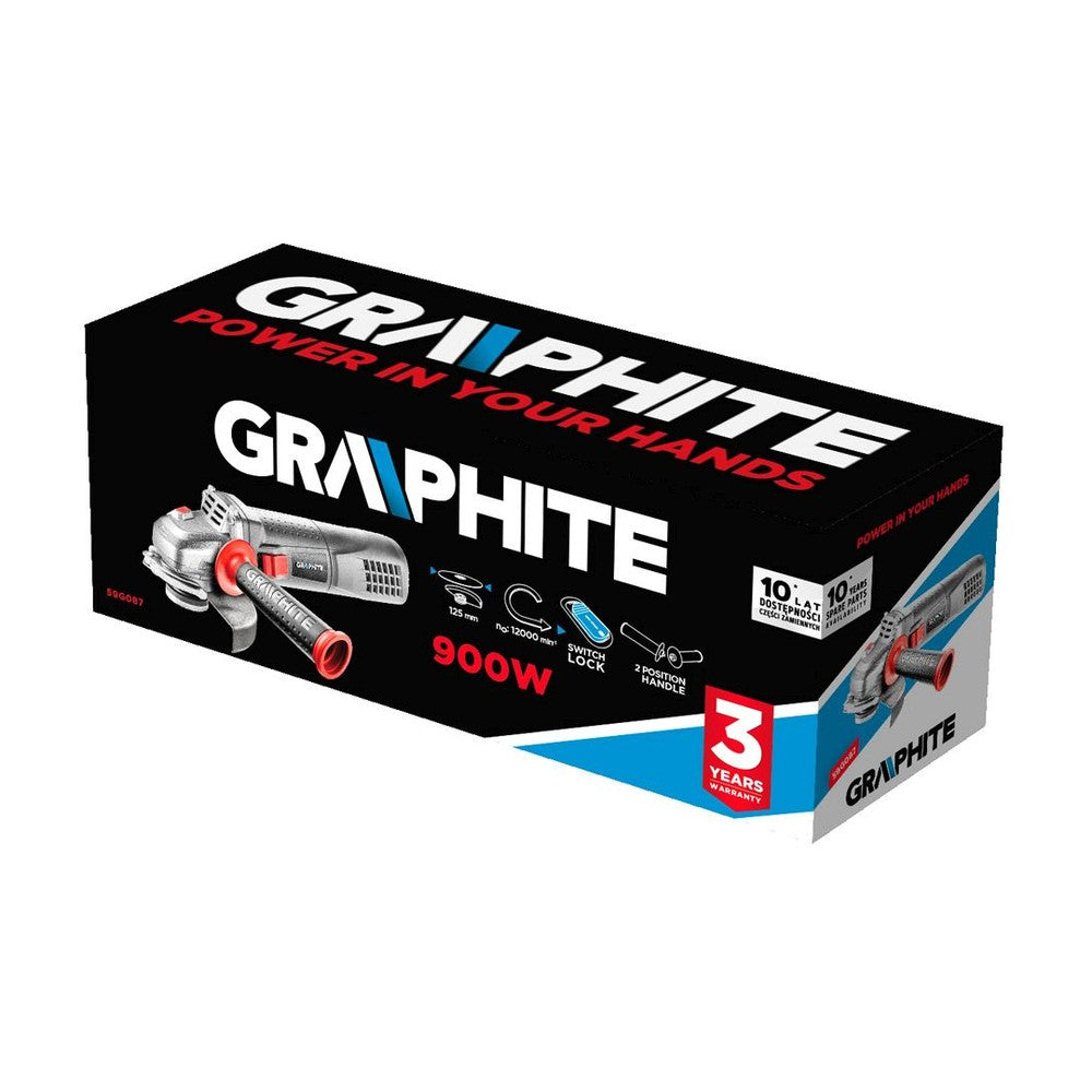 GRAPHITE 59G087 ugaona brusilica sa diskom prečnika 125 mm