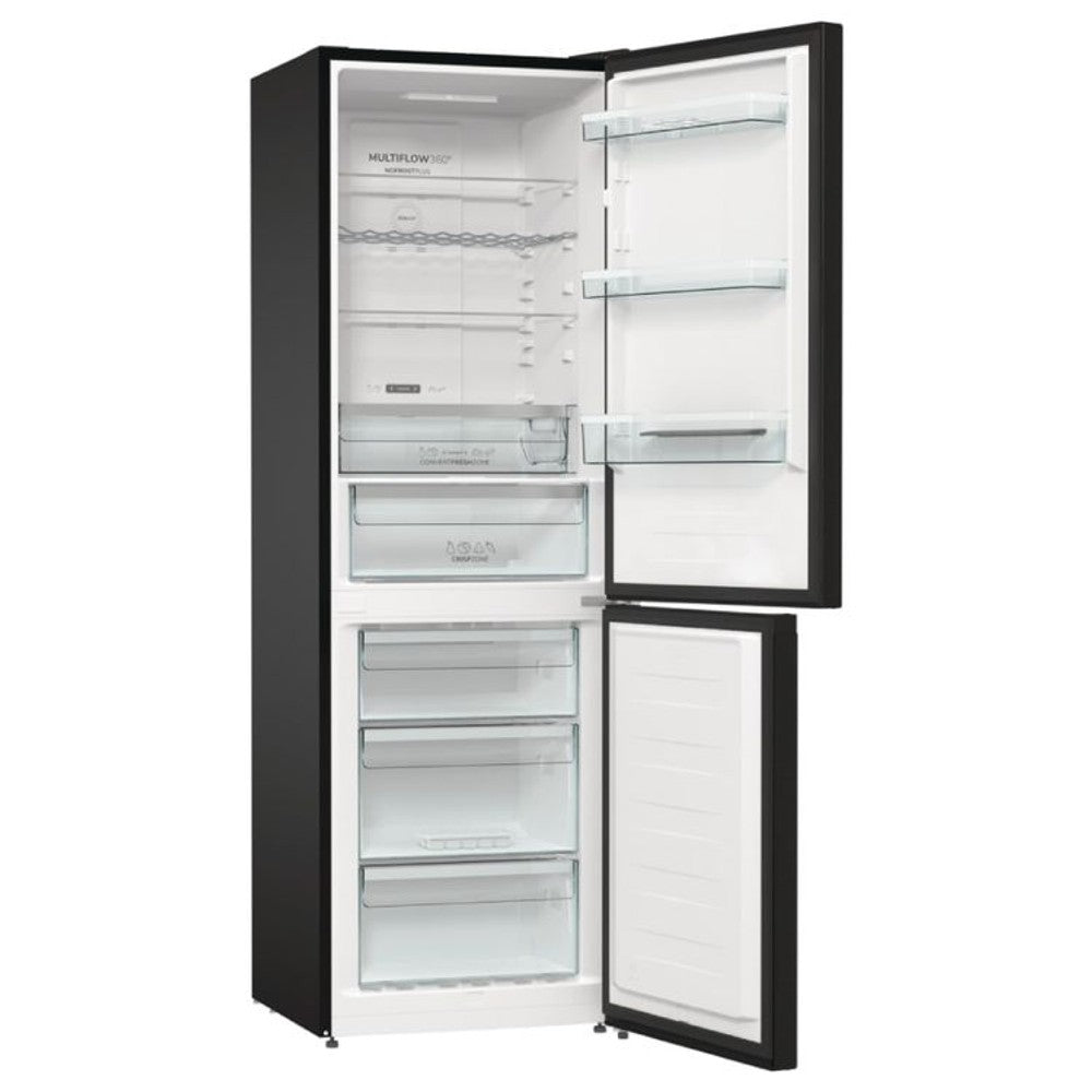 Gorenje NRK 619E ABXL4 kombinovani frižider crne boje